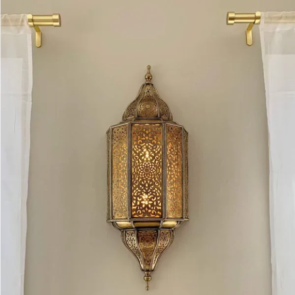 Traditional wall sconce 100% handmade Moroccan lighting
