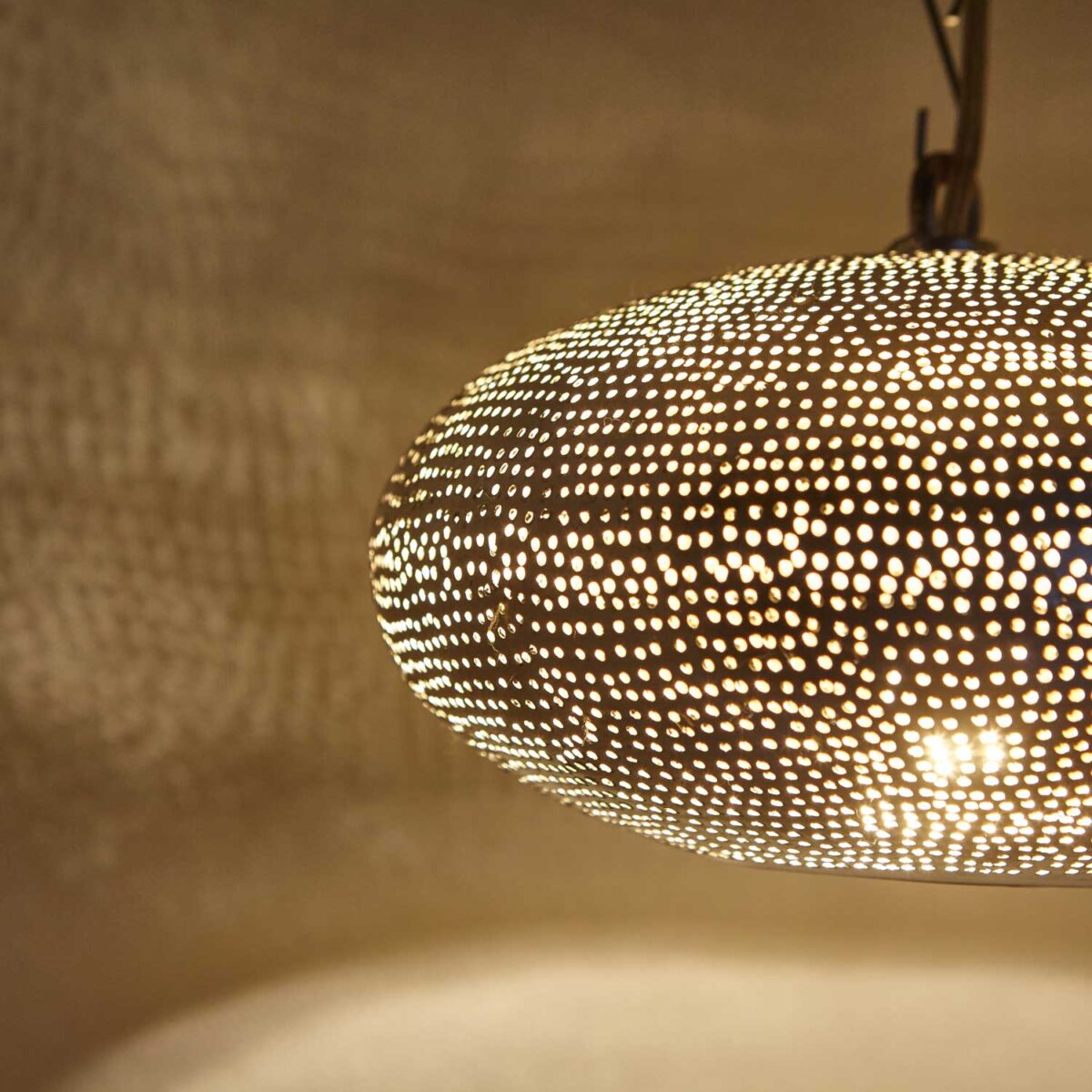 Simple Moroccan Pendant Chandelier - Simple holes Decoration - Image 4