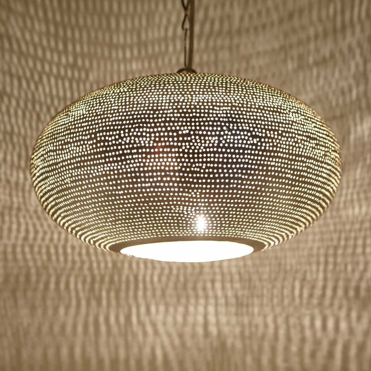 Simple Moroccan Pendant Chandelier - Simple holes Decoration - Image 1