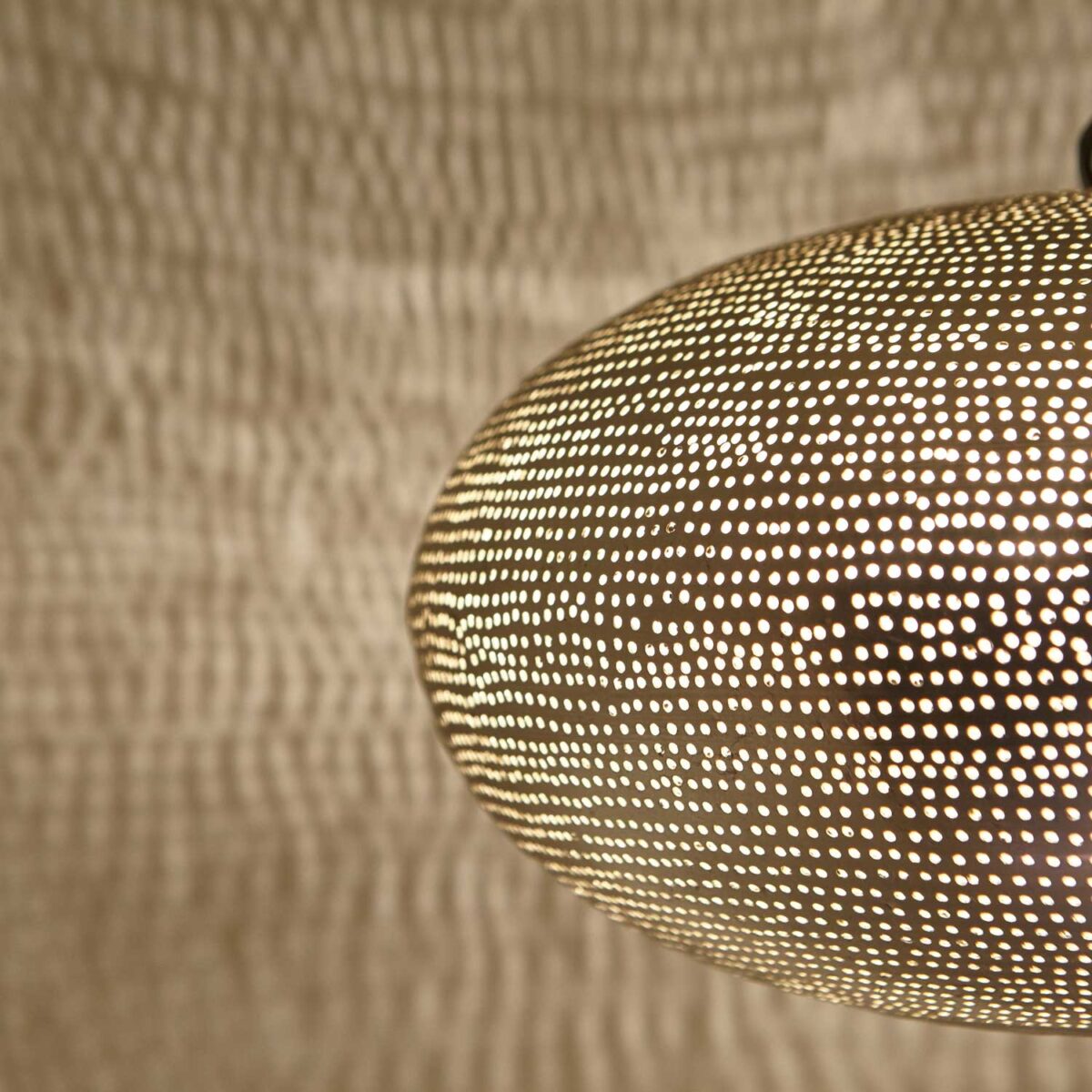 Simple Moroccan Pendant Chandelier - Simple holes Decoration - Image 3