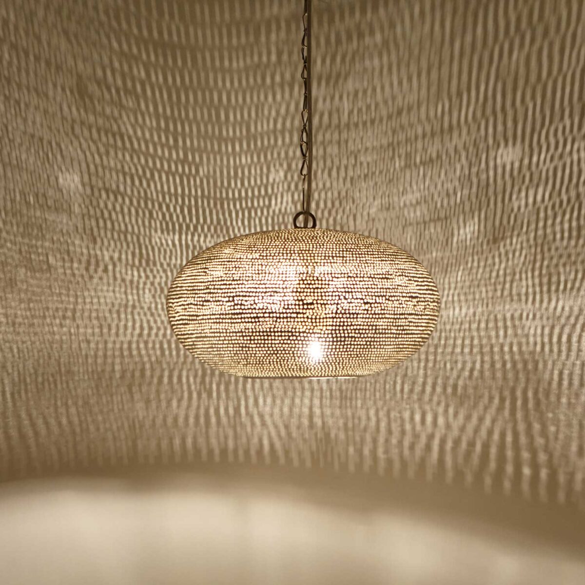 Simple Moroccan Pendant Chandelier - Simple holes Decoration - Image 6