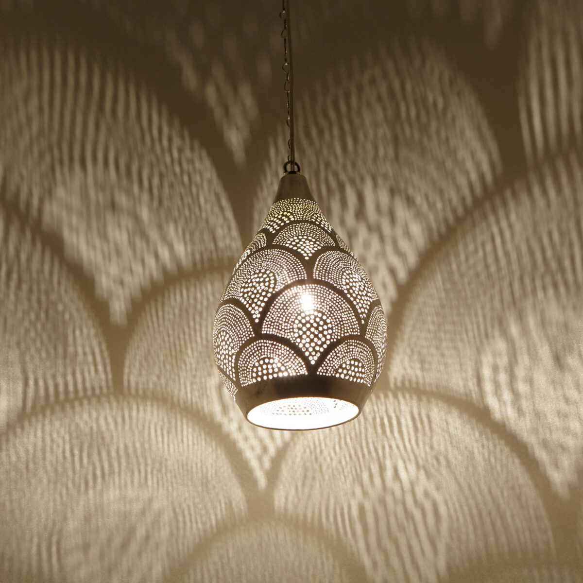 Moroccan Brass Chandelier - Simple decoration - Image 3