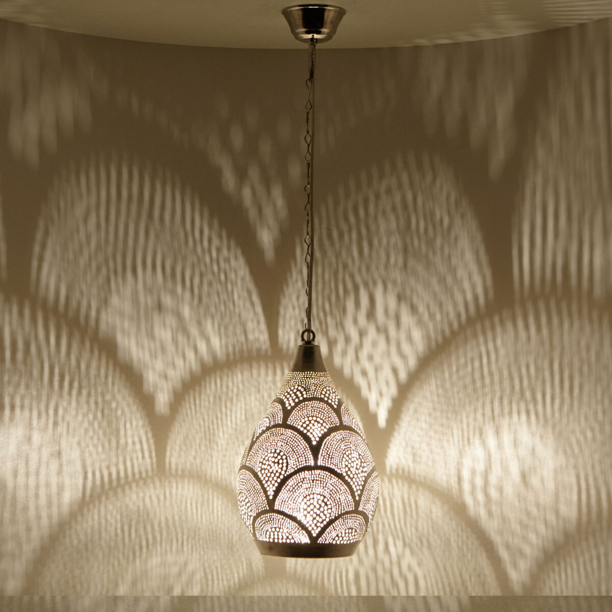 Moroccan Brass Chandelier - Simple decoration - Image 5