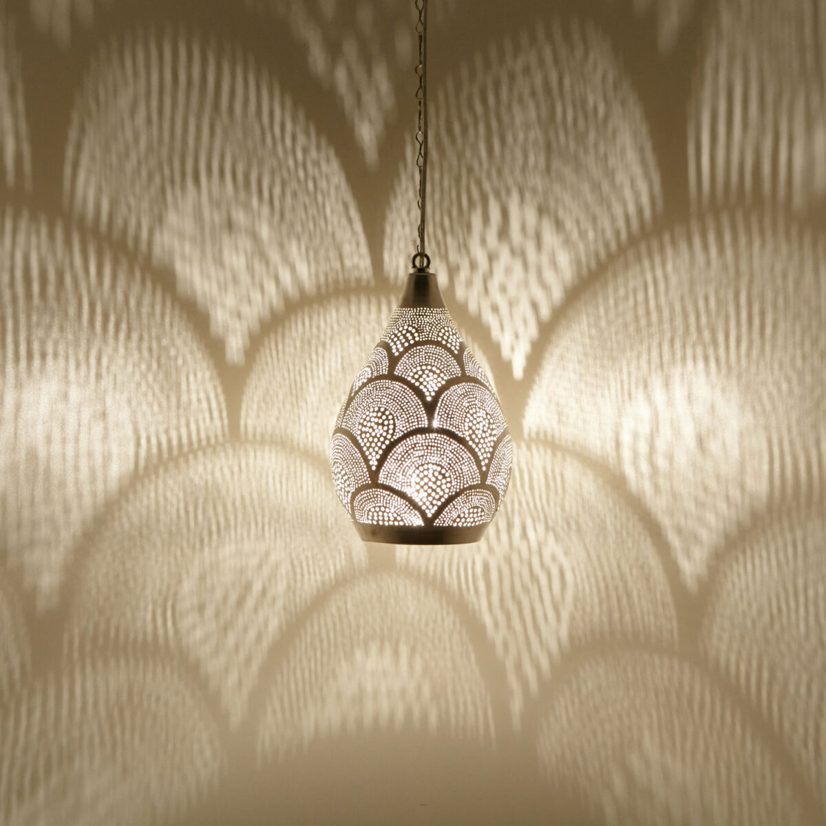 Moroccan Brass Chandelier - Simple decoration - Image 7