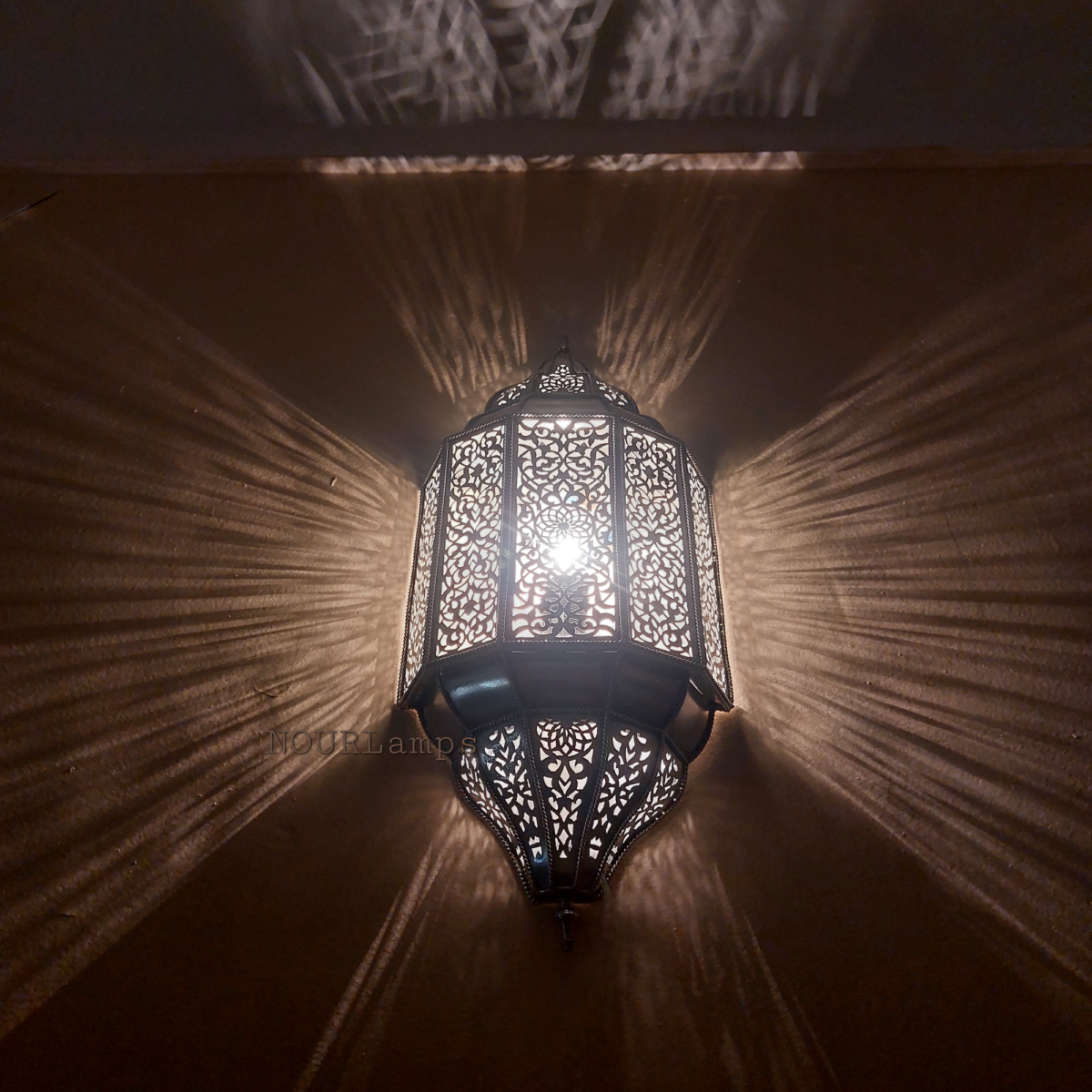 Traditional wall sconce 100% handmade Moroccan lighting - Image 7