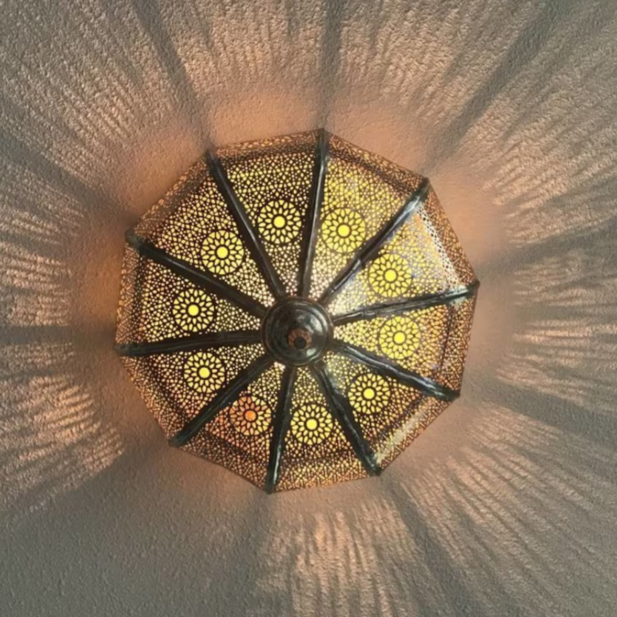 Handmade Flush Ceiling Light - Image 2